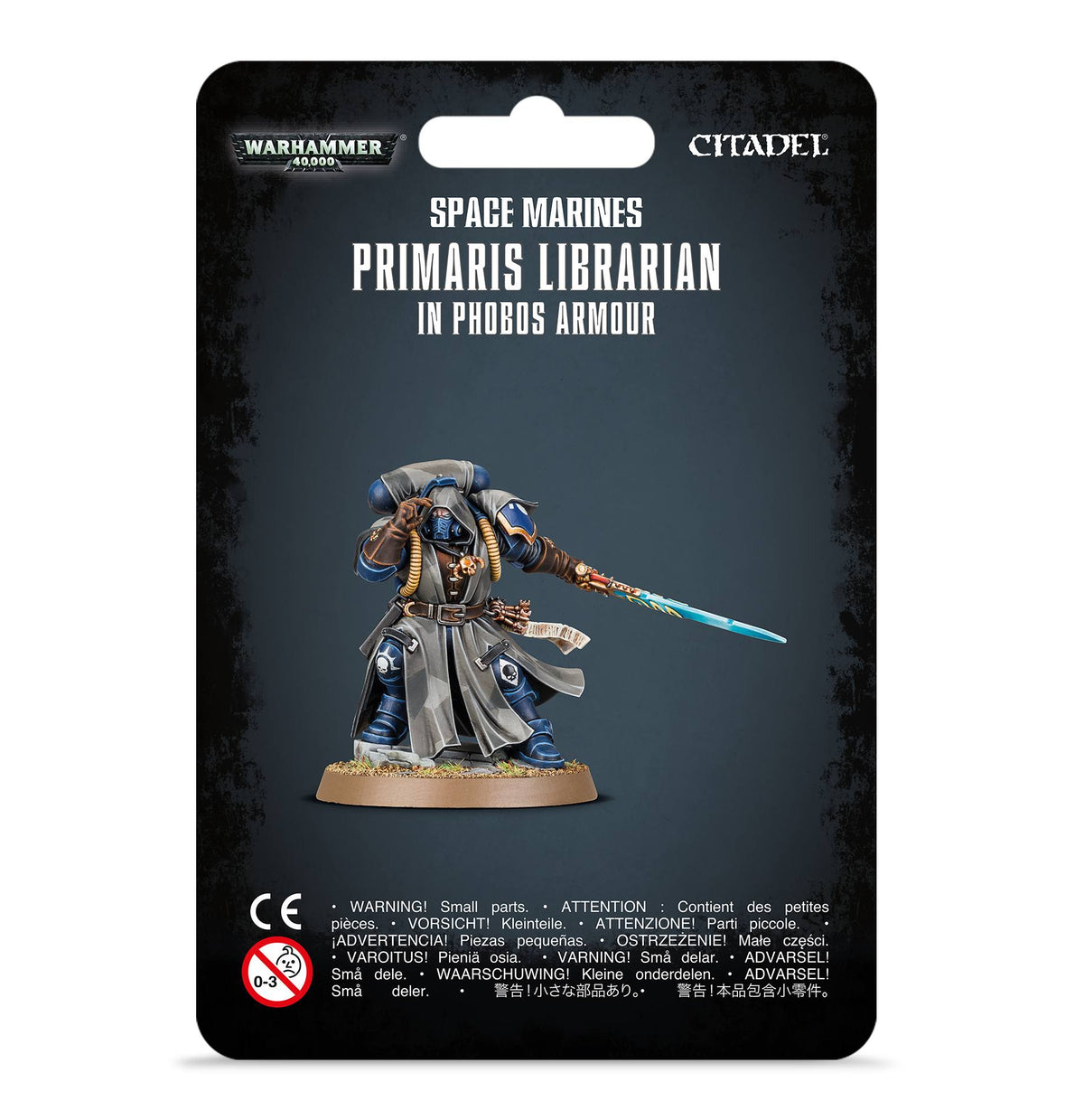 Warhammer 40.000 Space Marines Primaris Librarian in Phobos Armour