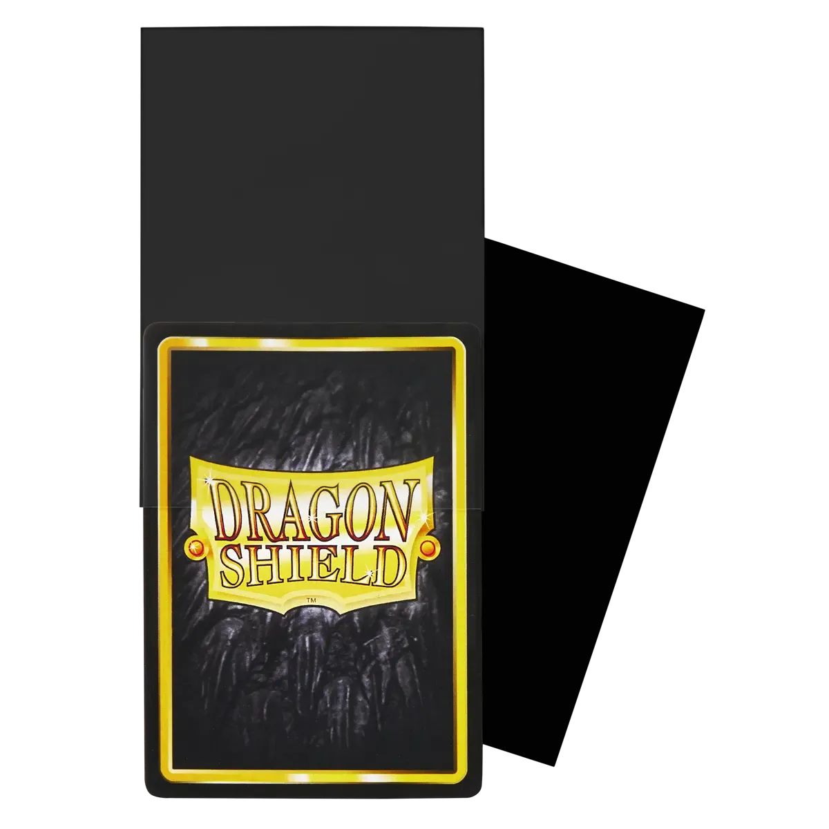 Dragon Shield Standard Size Perfect Fit Thick Inner Sleeves Black (100 Sleeves)