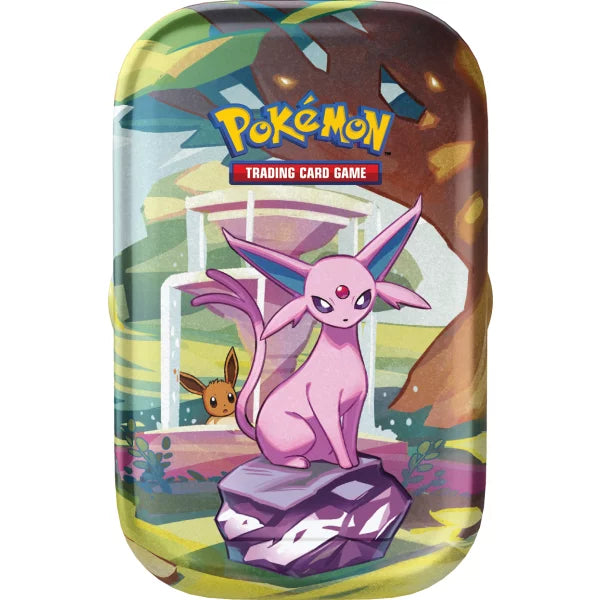 Pokémon Karmesin & Purpur Prismatische Entwicklungen Mini-Tin Display Deutsch